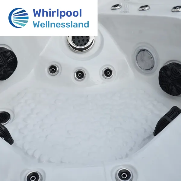 Outdoor Whirlpool - Düsen und Wanne mit Regler